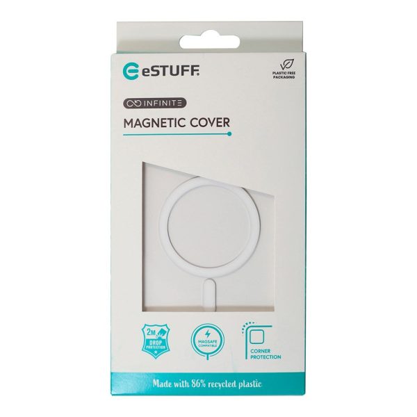 eSTUFF iPhone 16 Pro INFINITE OSLO Hybrid Plastik Cover - MagSafe Kompatibel - Gennemsigtig Fashion