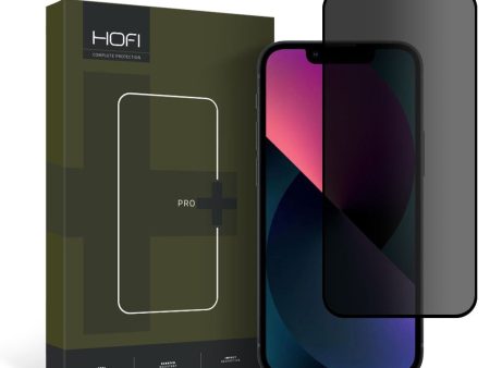 iPhone 13 Mini Hofi Glass Pro+ Skærmbeskyttelse m. Privacy Funktion - Case Friendly - Gennemsigtig Online Sale