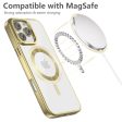 iPhone 16 Pro Tech-Protect Magflex Cover - MagSafe Kompatibel - Gennemsigtig   Satin Guld Supply