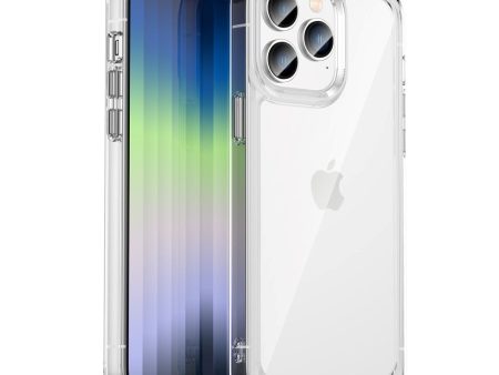 iPhone 14 Pro Hybrid Plastik Cover - Gennemsigtig Online now