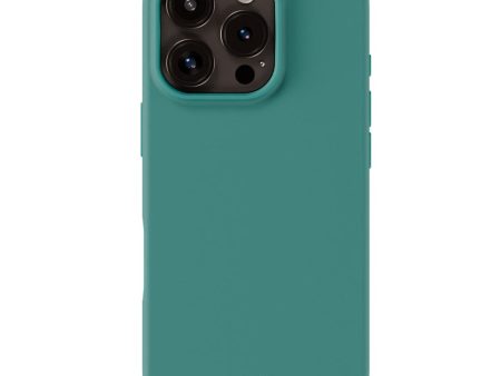 Holdit iPhone 16 Pro Soft Touch Silikone Case - Moss Green Hot on Sale