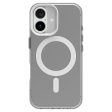 EIDERWOOD iPhone 16 Hybrid Plast Cover - MagSafe Kompatibel - Gennemsigtig   Hvid Hot on Sale