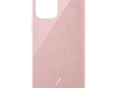 iPhone 12 Pro Max Native Union Click Canvas Cover Rose - Lyserød on Sale