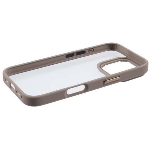 Eiderwood iPhone 16 Pro Hybrid Plastik Cover - Gennemsigtig   Brun Supply