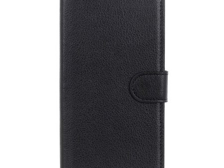 OnePlus 9 Litchi Læder Cover m. Pung - Sort Hot on Sale