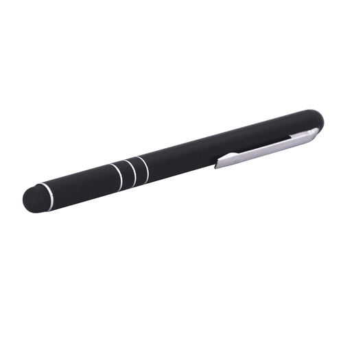 Touch Pen Universal Sort med Sølvkant Discount