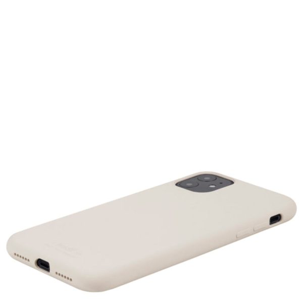 Holdit iPhone 11 Soft Touch Silikone Case - Light Beige Online Hot Sale