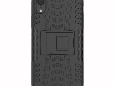 iPhone XR Cool Tyre Håndværkercover m. Stander Sort For Discount