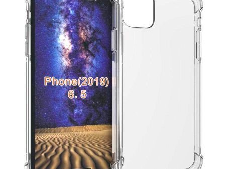 iPhone 11 Pro Drop-Proof Fleksibelt Plastik Cover Gennemsigtig For Cheap