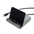 4smarts VoltDock Tablet & Mobil USB-C Opladerstation 60W - Grå Online Sale