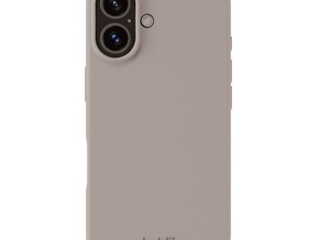 Holdit iPhone 16 Plus Soft Touch Silikone Case - Taupe on Sale