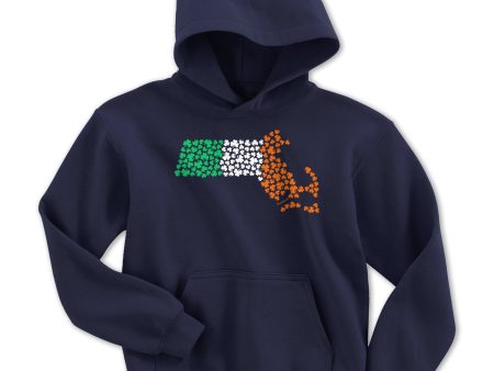 Shamrockachusetts Youth Hoodie on Sale