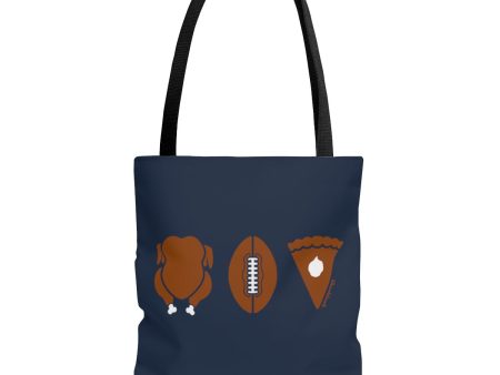 Turkey Football Pie Tote Bag For Discount