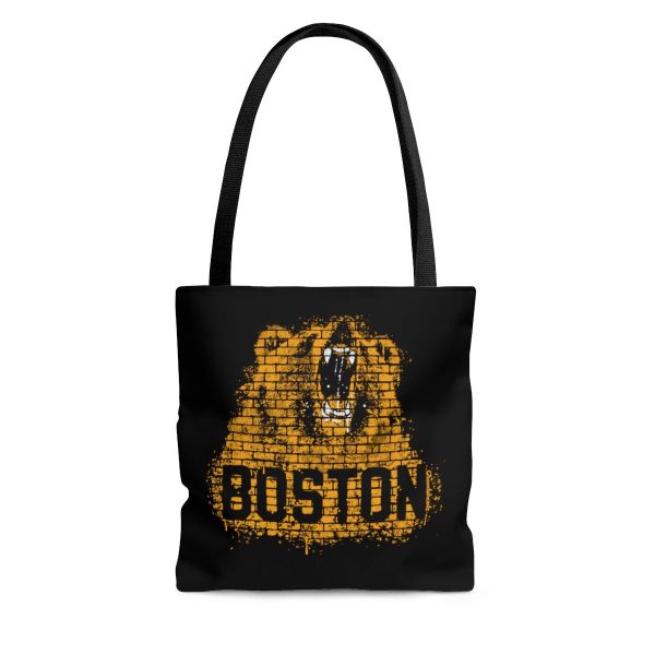 Boston Bear Graffiti Tote Bag For Sale