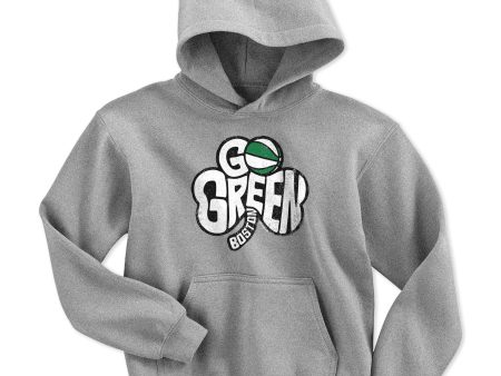 Go Green Boston Shamrock Youth Hoodie Discount