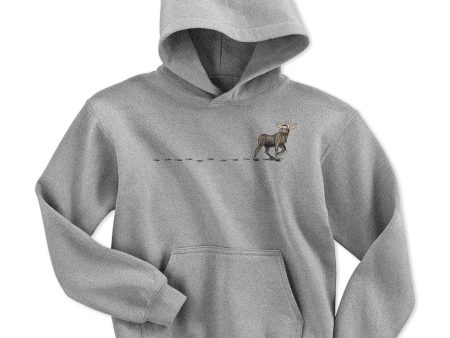 Moose Tracks Youth Hoodie Cheap