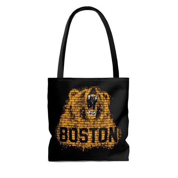 Boston Bear Graffiti Tote Bag For Sale