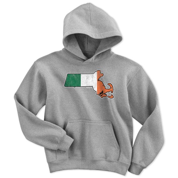 Irish Massachusetts Youth Hoodie Sale