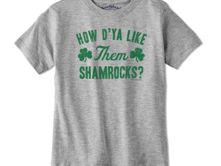 How D Ya Like Them Shamrocks Youth T-Shirt For Sale