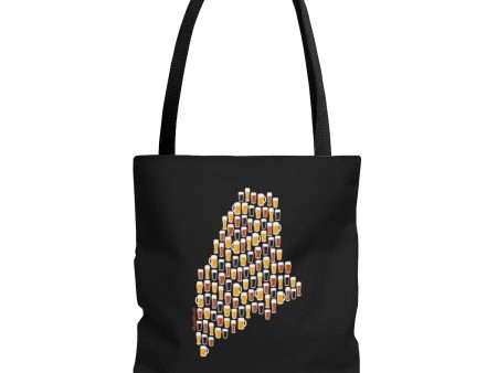 Maine Beer Glasses Tote Bag Hot on Sale