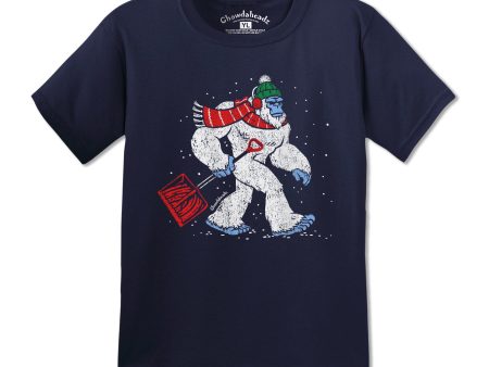 Winter Ready Yeti Youth T-Shirt Online Hot Sale