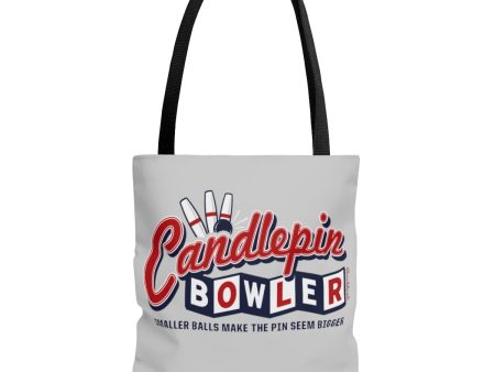 Candlepin Bowler Tote Bag For Sale