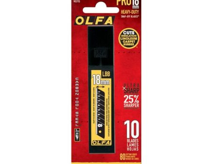 OLFA Blades - Pack of 10 - 18mm Sale