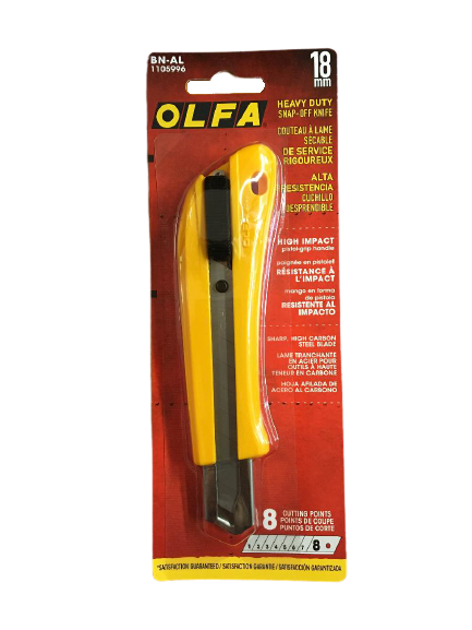 OLFA 18 mm Heavy Duty Snap-Off Knife For Sale