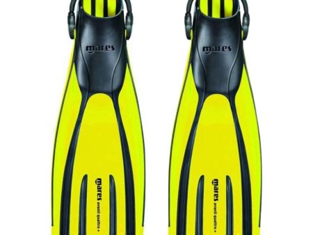 Mares Avanti Quattro+ Fins - Yellow Hot on Sale