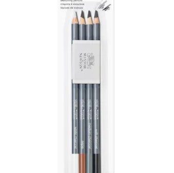 Winsor & Newton Studio Collection Sketching Pencil 5pc Set Discount