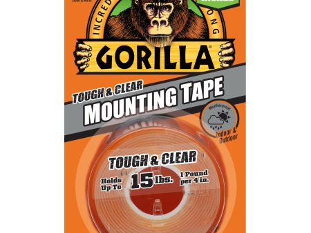 Gorilla Tough & Clear Mounting Tape For Sale