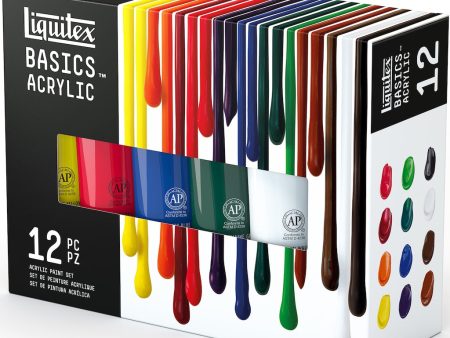 Liquitex Basics Acrylic Paint Set - 12pc on Sale