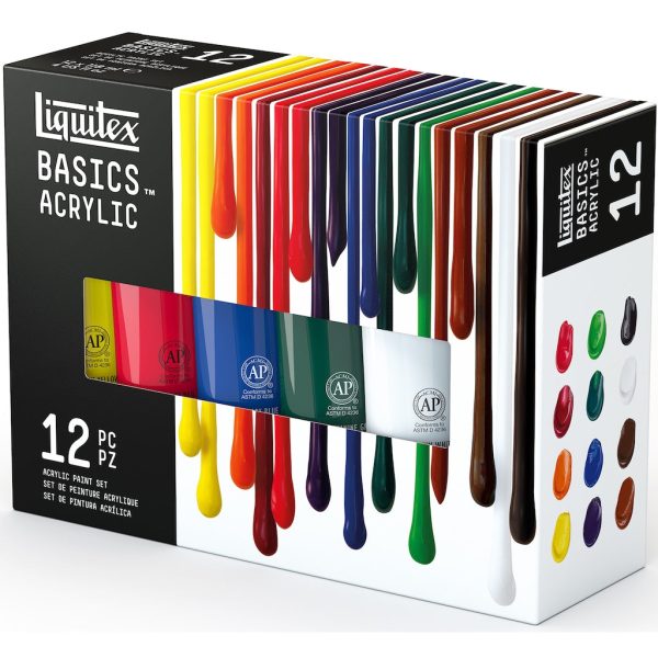 Liquitex Basics Acrylic Paint Set - 12pc on Sale