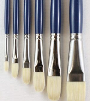 Acryloil®Fine Hog Bristle Filbert Brushes Fashion