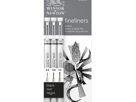 Fineliners 3pk by Winsor & Newton For Discount