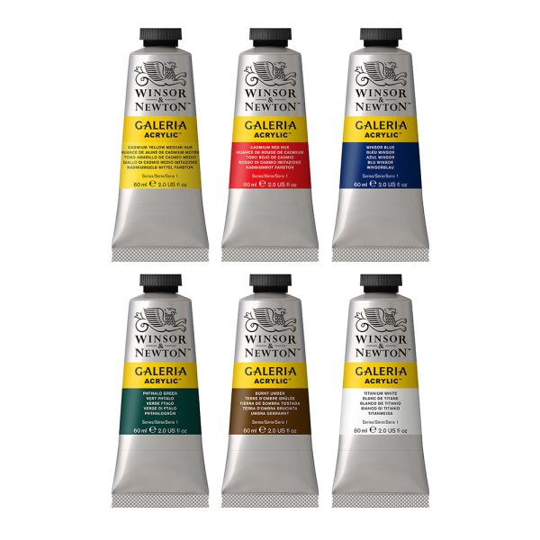 Winsor & Newton Galeria Acrylic Sets Supply