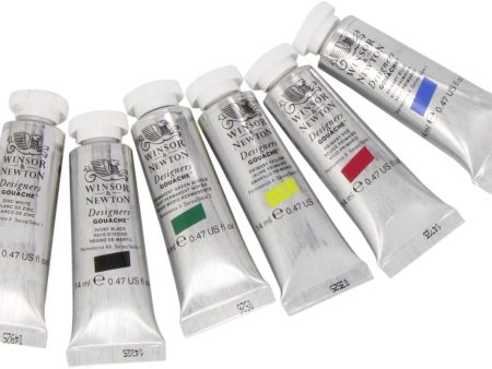 Winsor & Newton Designers Gouache - 6pc Cheap