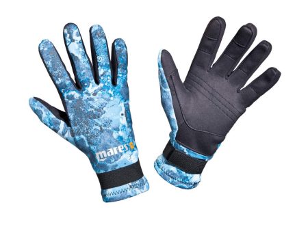 Mares Amara Camo Blue 20 Gloves - Clearance Online Sale