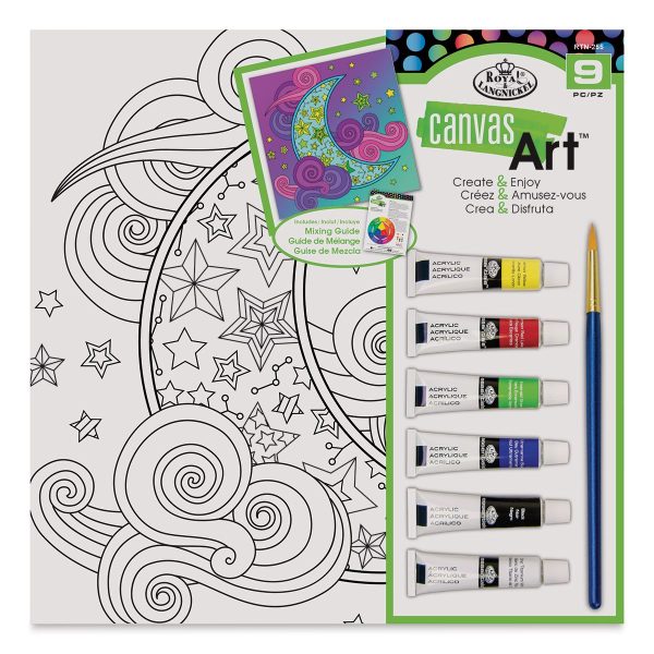 Kids Canvas Art Set - Assorted Discount