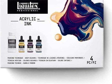 Liquitex Acrylic Ink - Pouring Technique Set Online Sale