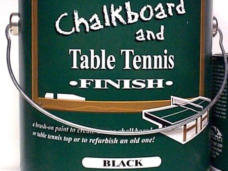 Sheffield Chalkboard and Table Tennis Paint - Black or Green For Sale