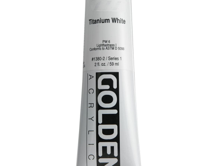 Golden Heavy Body Acrylic Paints 2 oz   59 ml For Sale