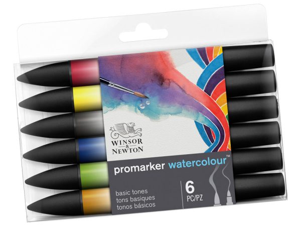 Winsor & Newton Promarker Sets Chisel Fine Bullet Supply