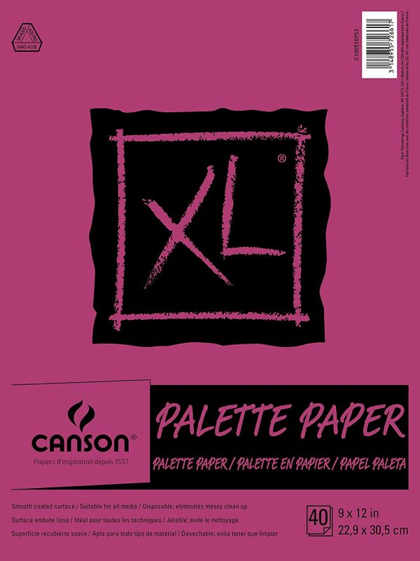 Canson XL Disposable Paper Palette Pad Online