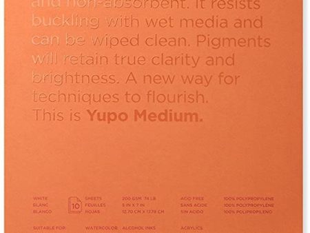 Yupo Medium Paper Pad on Sale