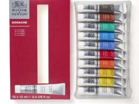 Winsor & Newton Gouache Set - 10pc Hot on Sale