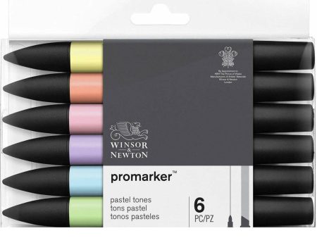 Winsor & Newton Promarker Sets Chisel Fine Bullet Supply