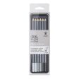 Winsor & Newton Charcoal Pencils x6 Assorted Supply