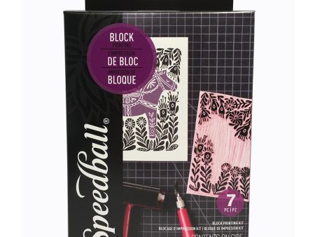 Block Printing Starter Kit - Speedball 7pc Discount