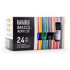 Liquitex Basics Acrylic 24pc Set Online Sale